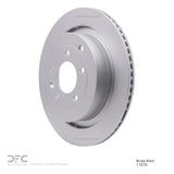 Dynamic Friction 2005-2016 Land Rover LR4 Rear Hi-Carbon Alloy Geomet Coated Rotor (350x20 Vented) by Dynamic Friction Company 900-11010