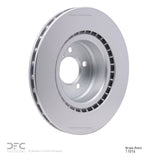 Dynamic Friction 2006-2012 Land Rover Range Rover Front Hi-Carbon Alloy Geomet Coated Rotor (360x30 Vented) by Dynamic Friction Company 900-11014