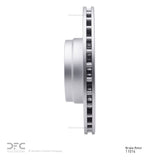 Dynamic Friction 2006-2012 Land Rover Range Rover Front Hi-Carbon Alloy Geomet Coated Rotor (360x30 Vented) by Dynamic Friction Company 900-11014
