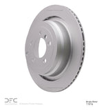 Dynamic Friction 2006-2012 Land Rover Range Rover Rear Hi-Carbon Alloy Geomet Coated Rotor (354x20 Vented) by Dynamic Friction Company 900-11016