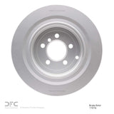 Dynamic Friction 2006-2012 Land Rover Range Rover Rear Hi-Carbon Alloy Geomet Coated Rotor (354x20 Vented) by Dynamic Friction Company 900-11016