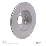 Dynamic Friction 2006-2012 Land Rover Range Rover Rear Hi-Carbon Alloy Geomet Coated Rotor (354x20 Vented) by Dynamic Friction Company 900-11016