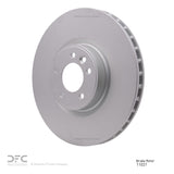 Dynamic Friction 2010-2017 Land Rover Range Rover Front Hi-Carbon Alloy Geomet Coated Rotor (380x34 Vented) by Dynamic Friction Company 900-11021