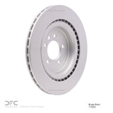Dynamic Friction 2013-2025 Land Rover Range Rover Rear Hi-Carbon Alloy Geomet Coated Rotor (365x25 Vented) by Dynamic Friction Company 900-11023