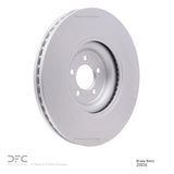 Dynamic Friction 2010-2024 Jaguar XF Front Hi-Carbon Alloy Geomet Coated Rotor (380x35.8 Vented) by Dynamic Friction Company 900-20026