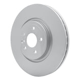 Dynamic Friction 2017-2020 Jaguar XE Front Hi-Carbon Alloy Geomet Coated Rotor (325x30 Vented) by Dynamic Friction Company 900-20031