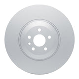 Dynamic Friction 2021-2025 Jaguar F-Pace Front Hi-Carbon Alloy Geomet Coated Rotor (370x32 Vented) by Dynamic Friction Company 900-20043