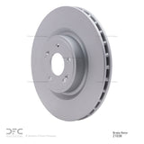 Dynamic Friction 2018-2022 Genesis G70 Front Hi-Carbon Alloy Geomet Coated Rotor (350x30 Vented) by Dynamic Friction Company 900-21038