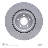 Dynamic Friction 2018-2022 Genesis G70 Front Hi-Carbon Alloy Geomet Coated Rotor (350x30 Vented) by Dynamic Friction Company 900-21038