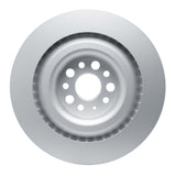 Dynamic Friction 2021-2024 Tesla Model X Front Hi-Carbon Alloy Geomet Coated Rotor (395x32 Vented) by Dynamic Friction Company 900-26011