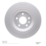 Dynamic Friction 2007-2018 Volvo S60 Cross Country Rear Hi-Carbon Alloy Geomet Coated Rotor (302x11 Solid) by Dynamic Friction Company 900-27035