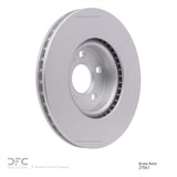 Dynamic Friction 2007-2018 Land Rover Range Rover Evoque Front Hi-Carbon Alloy Geomet Coated Rotor (300x28 Vented) by Dynamic Friction Company 900-27041