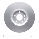 Dynamic Friction 2007-2018 Land Rover LR2 Front Hi-Carbon Alloy Geomet Coated Rotor (316x28 Vented) by Dynamic Friction Company 900-27042