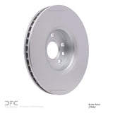 Dynamic Friction 2007-2018 Land Rover LR2 Front Hi-Carbon Alloy Geomet Coated Rotor (316x28 Vented) by Dynamic Friction Company 900-27042