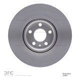 Dynamic Friction 2017-2025 Volvo S90/V60/XC40/S60/XC60/V90 Front Hi-Carbon Alloy Geomet Coated Rotor (322x28 Vented) by Dynamic Friction Company 900-27059