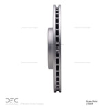 Dynamic Friction 2017-2025 Volvo S90/V60/XC40/S60/XC60/V90 Front Hi-Carbon Alloy Geomet Coated Rotor (322x28 Vented) by Dynamic Friction Company 900-27059