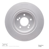 Dynamic Friction 2000-2006 BMW M3 Rear Hi-Carbon Alloy Geomet Coated Rotor (327x20 Vented) by Dynamic Friction Company 900-31050