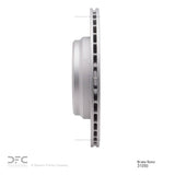 Dynamic Friction 2000-2006 BMW M3 Rear Hi-Carbon Alloy Geomet Coated Rotor (327x20 Vented) by Dynamic Friction Company 900-31050