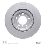 Dynamic Friction 2001-2006 BMW M3 Left Front Hi-Carbon Alloy Geomet Coated Rotor (325x28 Vented) by Dynamic Friction Company 900-31054D