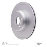 Dynamic Friction 2006-2013 BMW 135is Front Hi-Carbon Alloy Geomet Coated Rotor (338x25.8 Vented) by Dynamic Friction Company 900-31085