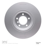 Dynamic Friction 2006-2013 BMW 135is Front Hi-Carbon Alloy Geomet Coated Rotor (338x25.8 Vented) by Dynamic Friction Company 900-31085
