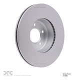 Dynamic Friction 2006-2013 BMW 135is Front Hi-Carbon Alloy Geomet Coated Rotor (338x25.8 Vented) by Dynamic Friction Company 900-31085