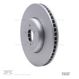 Dynamic Friction 2009-2017 BMW 750i Right Front Hi-Carbon Alloy Geomet Coated Rotor by Dynamic Friction Company 900-31093DA