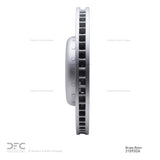 Dynamic Friction 2009-2017 BMW 750i Right Front Hi-Carbon Alloy Geomet Coated Rotor by Dynamic Friction Company 900-31093DA
