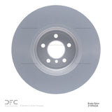 Dynamic Friction 2009-2017 BMW 750Li xDrive Left Front Hi-Carbon Alloy Geomet Coated Rotor by Dynamic Friction Company 900-31094DA