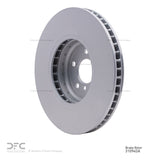 Dynamic Friction 2009-2017 BMW 750Li xDrive Left Front Hi-Carbon Alloy Geomet Coated Rotor by Dynamic Friction Company 900-31094DA