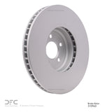 Dynamic Friction 2009-2017 BMW ActiveHybrid 7 Left Front Hi-Carbon Alloy Geomet Coated Rotor (374x36 Vented) by Dynamic Friction Company 900-31094D