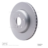 Dynamic Friction 2011-2019 BMW 640i xDrive Coupe Front Hi-Carbon Alloy Geomet Coated Rotor by Dynamic Friction Company 900-31097A