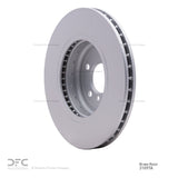 Dynamic Friction 2011-2019 BMW 640i xDrive Coupe Front Hi-Carbon Alloy Geomet Coated Rotor by Dynamic Friction Company 900-31097A