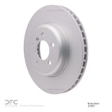 Dynamic Friction 2011-2019 BMW 640i Coupe Front Hi-Carbon Alloy Geomet Coated Rotor (348x30 Vented) by Dynamic Friction Company 900-31097