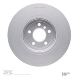 Dynamic Friction 2011-2019 BMW 640i Coupe Front Hi-Carbon Alloy Geomet Coated Rotor (348x30 Vented) by Dynamic Friction Company 900-31097