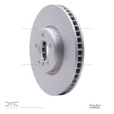 Dynamic Friction 2010-2018 BMW ActiveHybrid 7 Left Front Hi-Carbon Alloy Geomet Coated Rotor by Dynamic Friction Company 900-31099DA