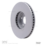 Dynamic Friction 2010-2018 BMW ActiveHybrid 7 Left Front Hi-Carbon Alloy Geomet Coated Rotor by Dynamic Friction Company 900-31099DA