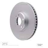 Dynamic Friction 2010-2018 BMW 740Ld xDrive Left Front Hi-Carbon Alloy Geomet Coated Rotor (348x36 Vented) by Dynamic Friction Company 900-31099D