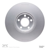Dynamic Friction 2010-2018 BMW 740Ld xDrive Left Front Hi-Carbon Alloy Geomet Coated Rotor (348x36 Vented) by Dynamic Friction Company 900-31099D