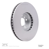 Dynamic Friction 2010-2018 BMW 740Ld xDrive Left Front Hi-Carbon Alloy Geomet Coated Rotor (348x36 Vented) by Dynamic Friction Company 900-31099D