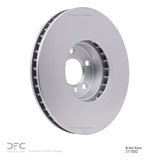 Dynamic Friction 2010-2018 BMW 535i GT xDrive Right Front Hi-Carbon Alloy Geomet Coated Rotor (348x36 Vented) by Dynamic Friction Company 900-31100D