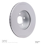 Dynamic Friction 2011-2016 BMW 528i xDrive Front Hi-Carbon Alloy Geomet Coated Rotor (330x24 Vented) by Dynamic Friction Company 900-31103