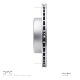 Dynamic Friction 2011-2016 BMW 528i xDrive Front Hi-Carbon Alloy Geomet Coated Rotor (330x24 Vented) by Dynamic Friction Company 900-31103