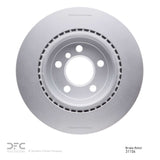 Dynamic Friction 2011-2016 BMW 528i Rear Hi-Carbon Alloy Geomet Coated Rotor (330x20 Vented) by Dynamic Friction Company 900-31104