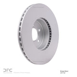Dynamic Friction 2013-2020 BMW 440i xDrive Gran Coupe Front Hi-Carbon Alloy Geomet Coated Rotor (370x30 Vented) by Dynamic Friction Company 900-31112
