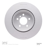 Dynamic Friction 2013-2021 BMW 435i xDrive Rear Hi-Carbon Alloy Geomet Coated Rotor (345x24 Vented) by Dynamic Friction Company 900-31114