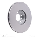 Dynamic Friction 2007-2019 BMW X5 Front Hi-Carbon Alloy Geomet Coated Rotor (332x30 Vented) by Dynamic Friction Company 900-31144