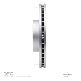 Dynamic Friction 2007-2019 BMW X5 Front Hi-Carbon Alloy Geomet Coated Rotor (332x30 Vented) by Dynamic Friction Company 900-31144