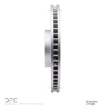 Dynamic Friction 2010-2011 BMW X6 Right Front Hi-Carbon Alloy Geomet Coated Rotor (385x36 Vented) by Dynamic Friction Company 900-31150D
