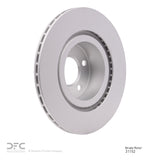 Dynamic Friction 2011-2018 BMW X3 Rear Hi-Carbon Alloy Geomet Coated Rotor (330x20 Vented) by Dynamic Friction Company 900-31152